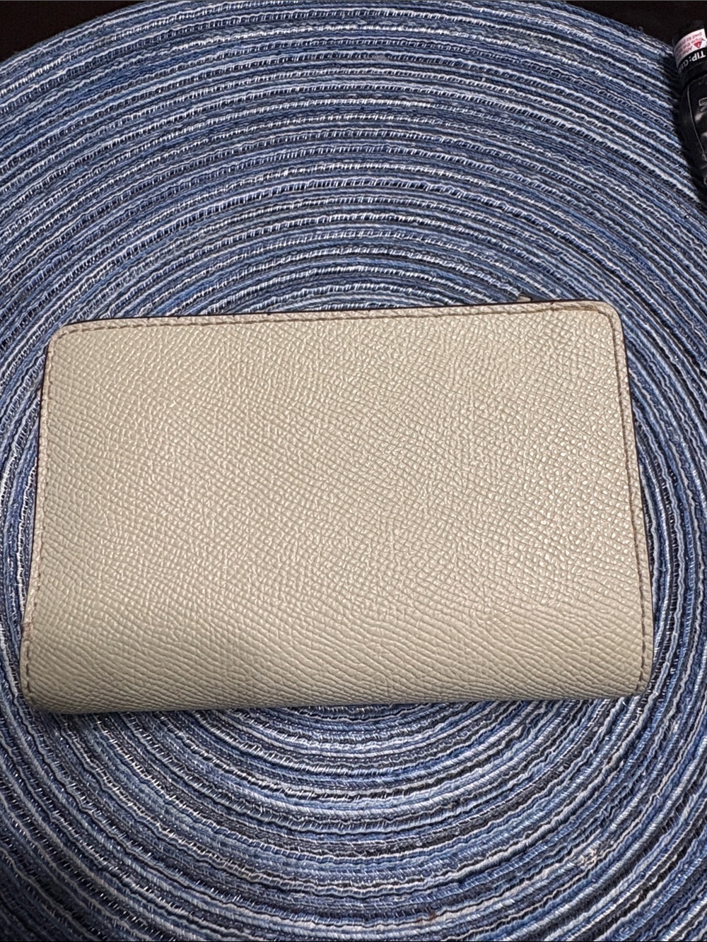 COACH Pebbled Leather Wallet in Mint Green - Picture 2 of 9